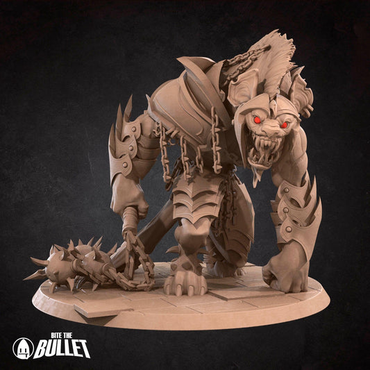 Yeenoghu, Savagery Boss | TABLETOP SCALE | D&D TTRPG Miniature | Bite the Bullet | Unpainted, Unplated Resin 8k