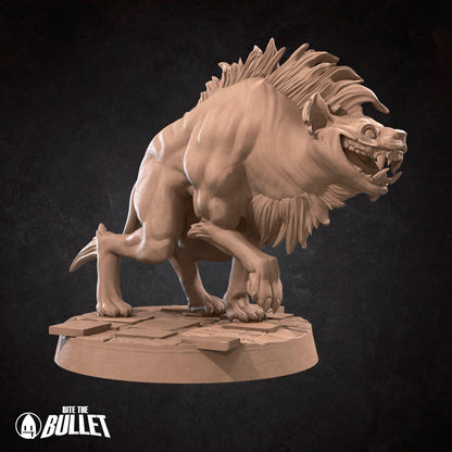 Hyenas | TABLETOP SCALE | D&D TTRPG Miniature | Bite the Bullet