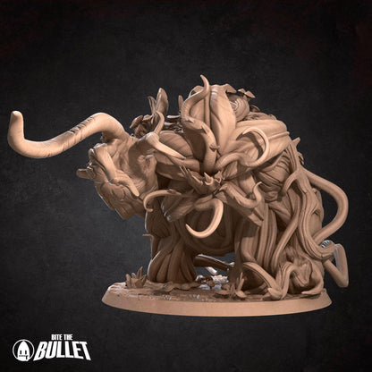 Shambling Mound, Marshland Boss | TABLETOP SCALE | D&D TTRPG Miniature | Bite the Bullet | Unpainted, Unplated Resin 8k