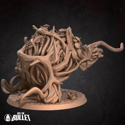 Shambling Mound, Marshland Boss | TABLETOP SCALE | D&D TTRPG Miniature | Bite the Bullet | Unpainted, Unplated Resin 8k