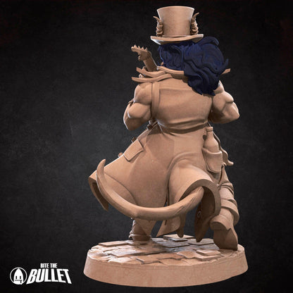 Tiefling Bard, Male | TABLETOP SCALE | D&D TTRPG Miniature | Bite the Bullet | Unpainted, Unplated Resin 8k