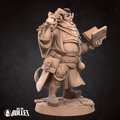 Tiefling Cleric | TABLETOP SCALE | D&D TTRPG Miniature | Bite the Bullet | Unpainted, Unplated Resin 8k