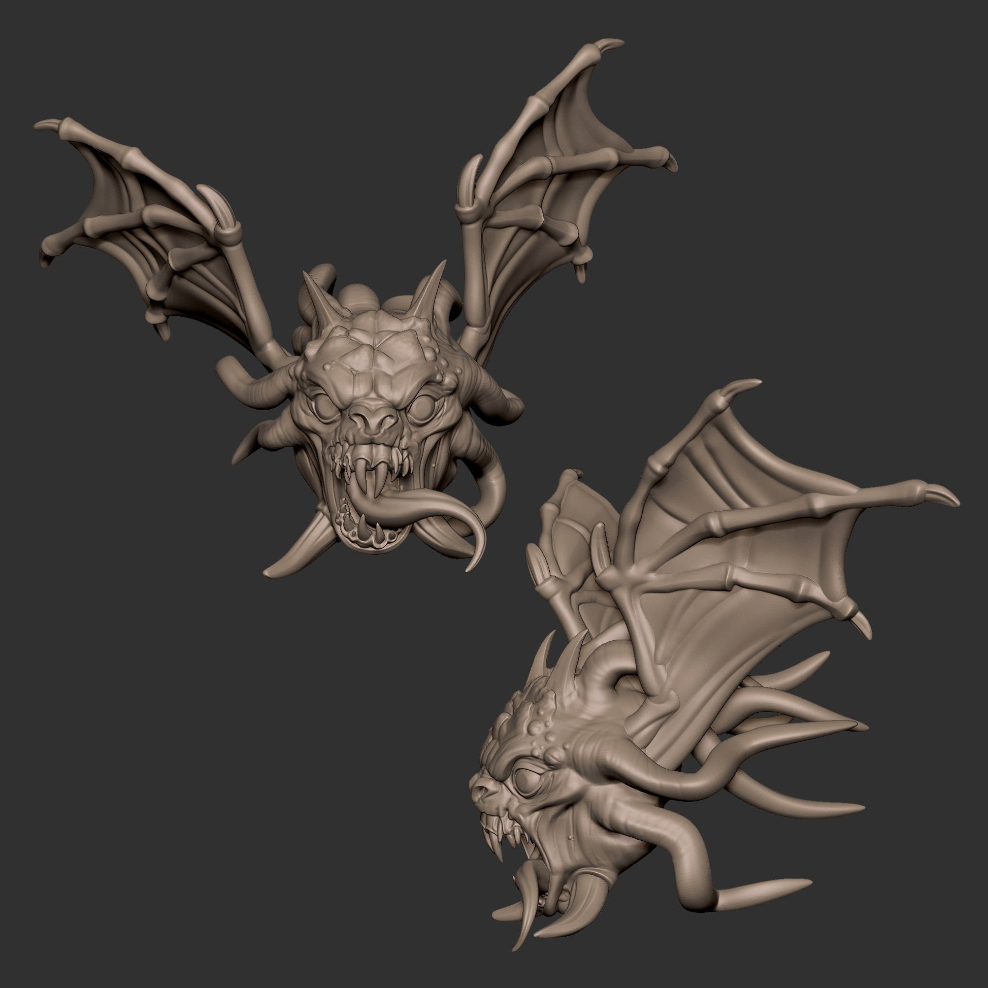 Vargouilles | TABLETOP SCALE | D&D TTRPG Miniature | Bite the Bullet