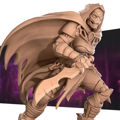 Warforged Rogue | TABLETOP SCALE | D&D TTRPG Miniature | Bite the Bullet | Unpainted, Unplated Resin 8k