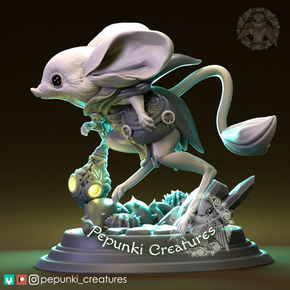 Jeroba Messenger | Tabletop or Display Scale | D&D Humblewood TTRPG Miniature | Pepunki Creatures