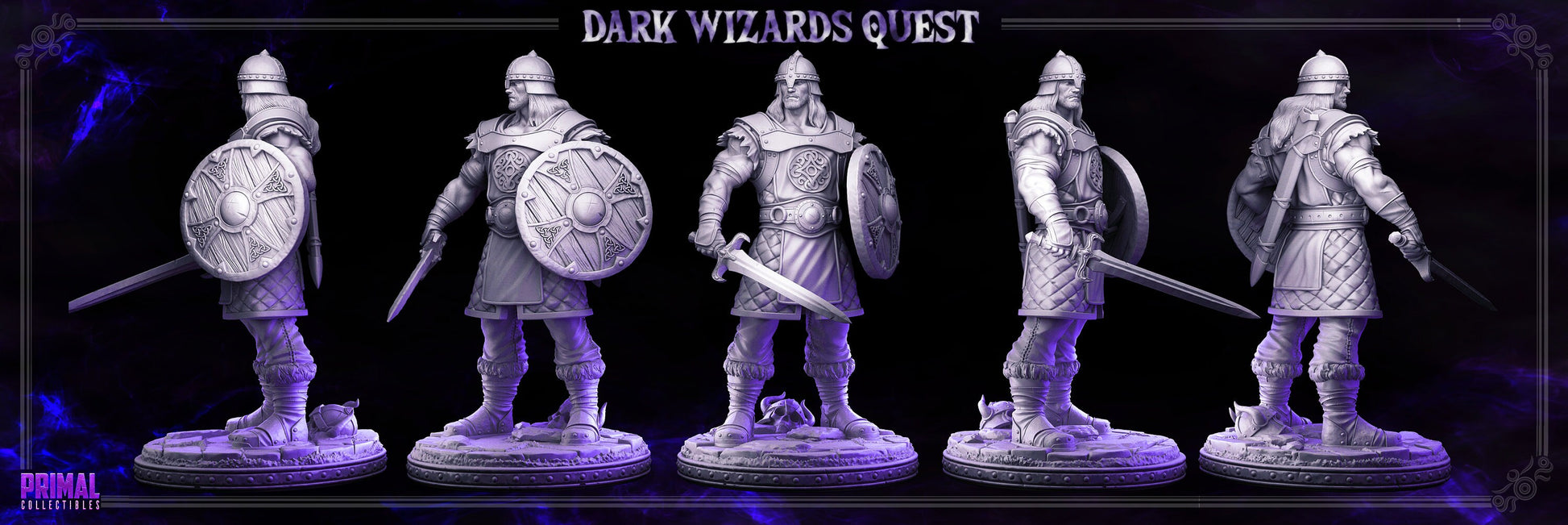 Caleb Mercenary Scout | Tabletop Scale | TTRPG D&D Miniature | Primal Collectibles