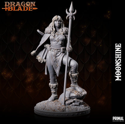 Cleric Moonshine | Dragonblade | TTRPG D&D Miniature | Primal Collectibles