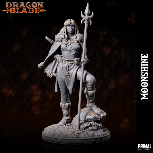 Cleric Moonshine | Tabletop Scale | TTRPG D&D Miniature | Primal Collectibles