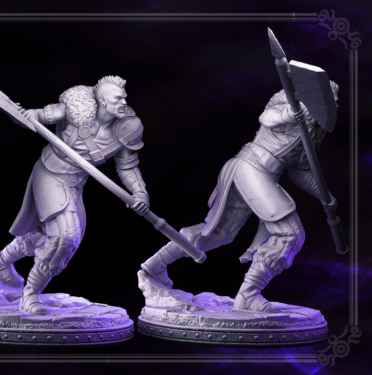 Crane Halberdier | Tabletop Scale | TTRPG D&D Miniature | Primal Collectibles
