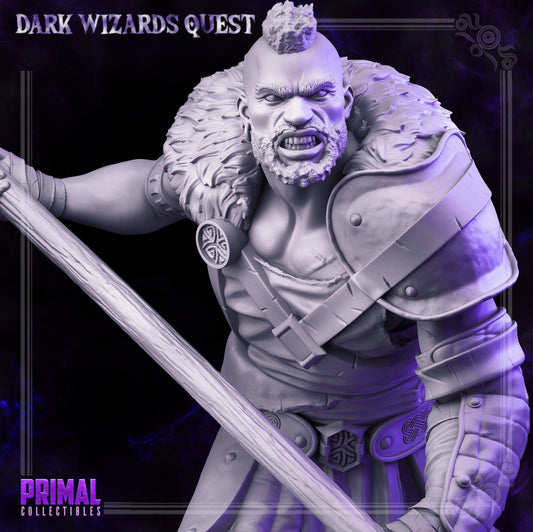 Crane Halberdier | Tabletop Scale | TTRPG D&D Miniature | Primal Collectibles