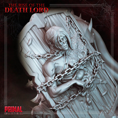 Dark Knight Kalsour | The Rise of the Death Lord | TTRPG D&D Miniature | Primal Collectibles