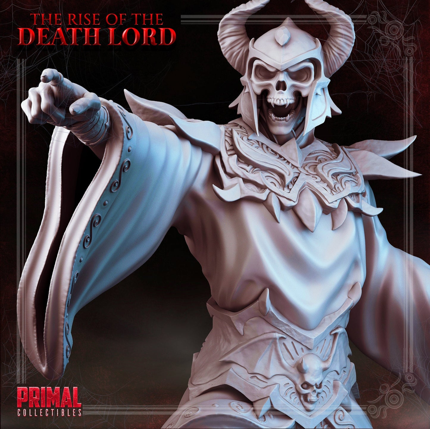 Death Lord Turgoth | Tabletop Scale | TTRPG D&D Miniature | Primal Collectibles