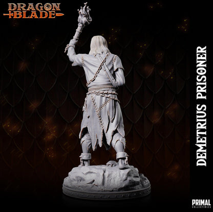 Demetrius Prisoner | Dragonblade | TTRPG D&D Miniature | Primal Collectibles