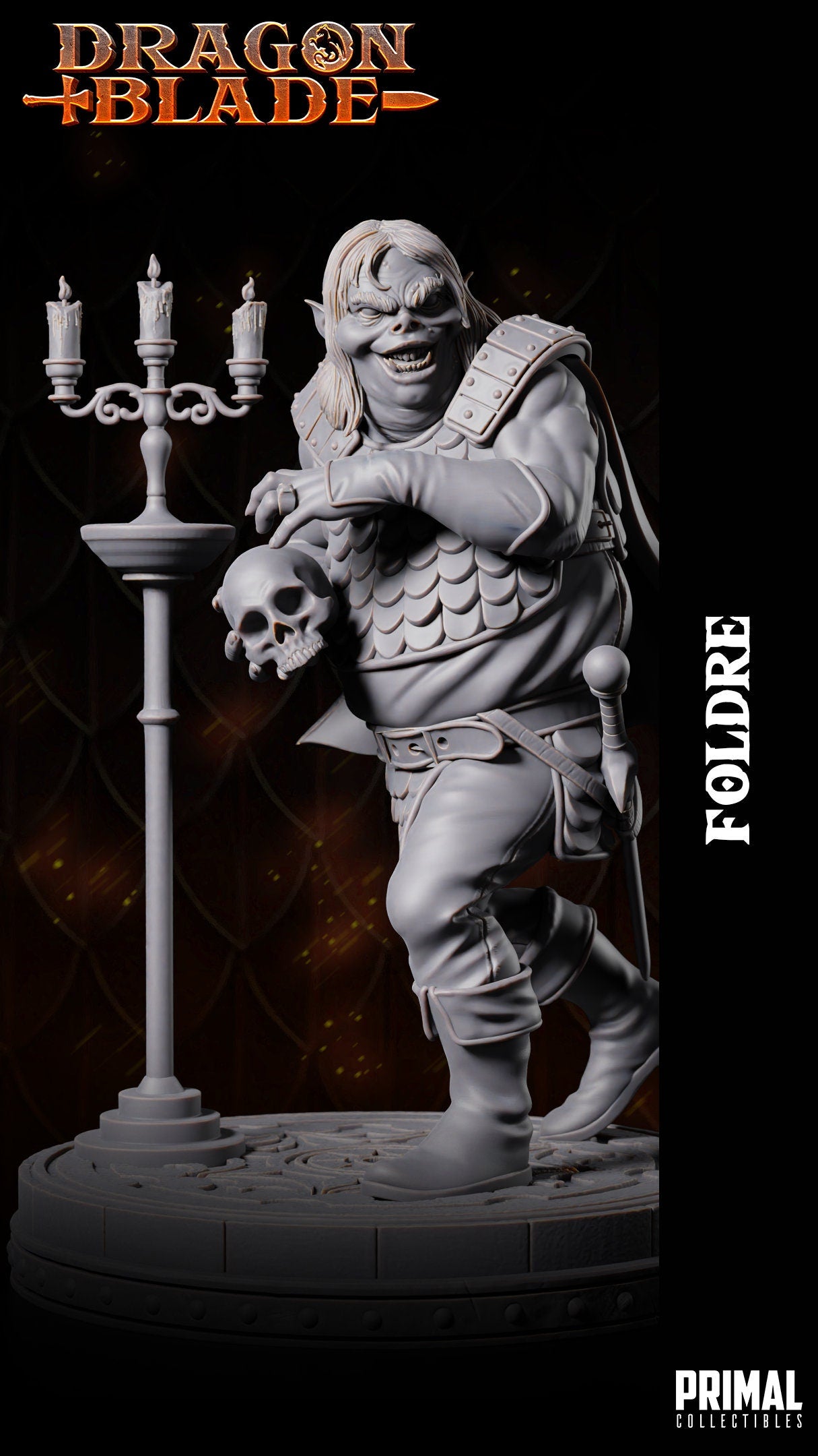 Foldre Fewmaster | Tabletop Scale | TTRPG D&D Miniature | Primal Collectibles