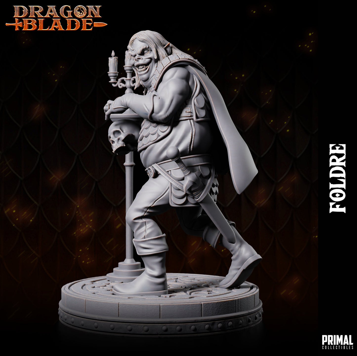 Foldre Fewmaster | Tabletop Scale | TTRPG D&D Miniature | Primal Collectibles