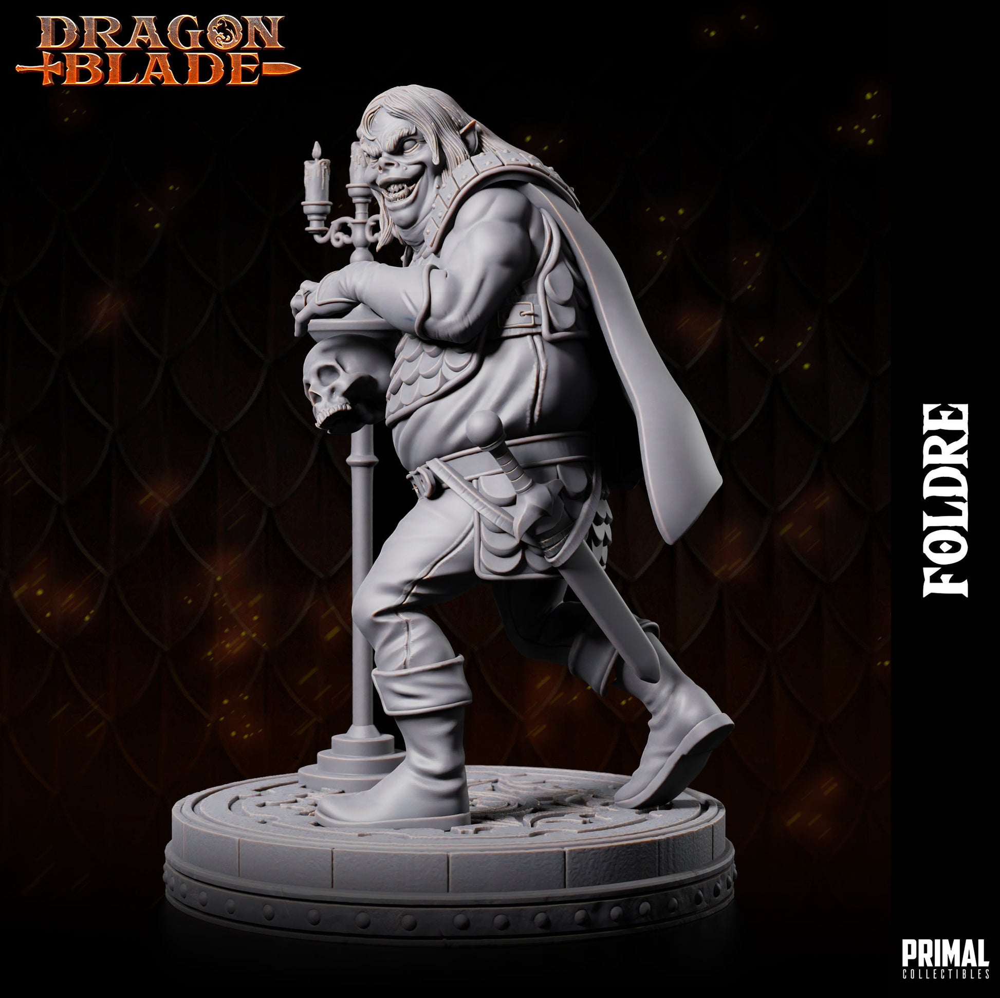 Foldre Fewmaster | Tabletop Scale | TTRPG D&D Miniature | Primal Collectibles