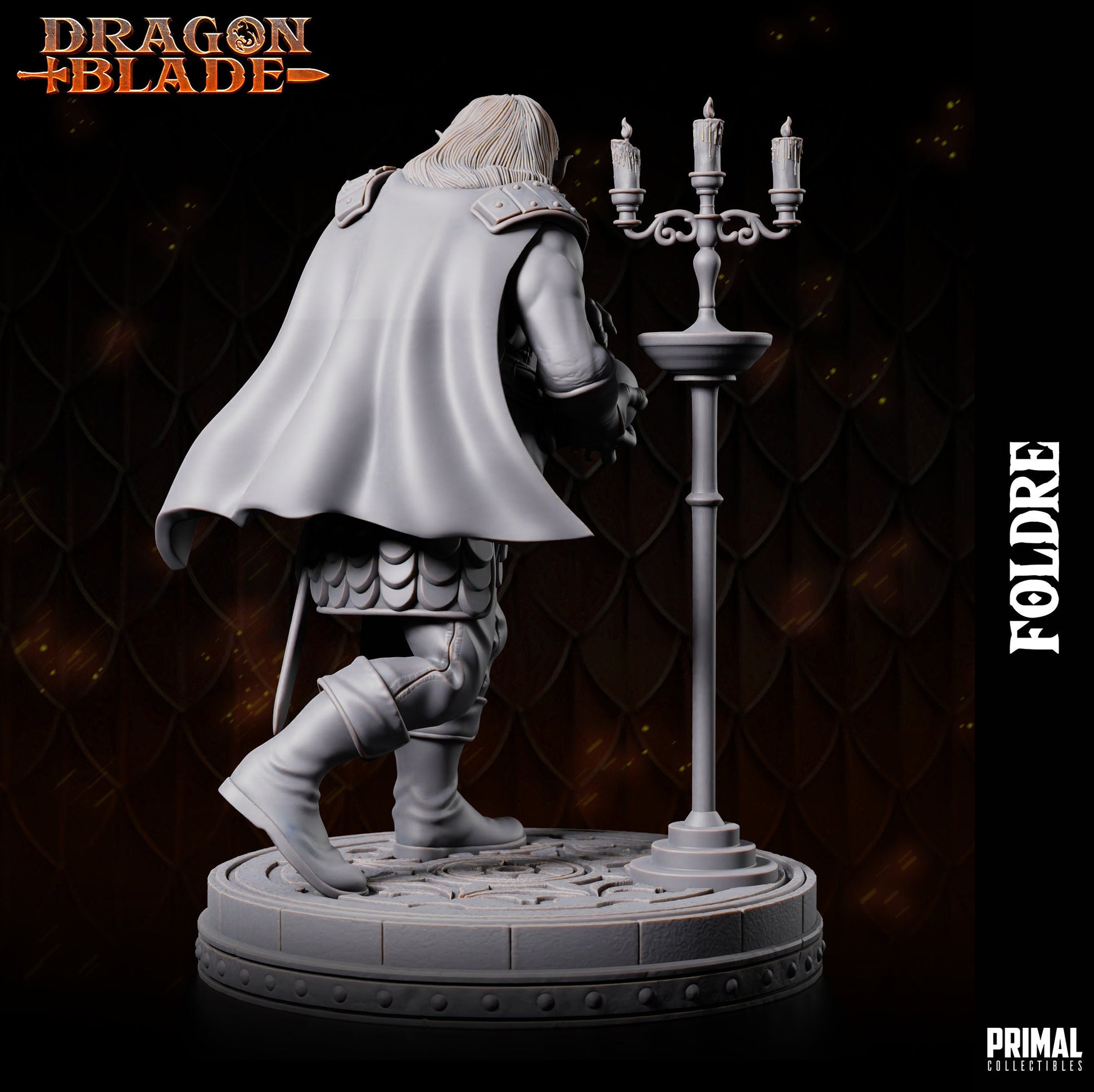 Foldre Fewmaster | Tabletop Scale | TTRPG D&D Miniature | Primal Collectibles