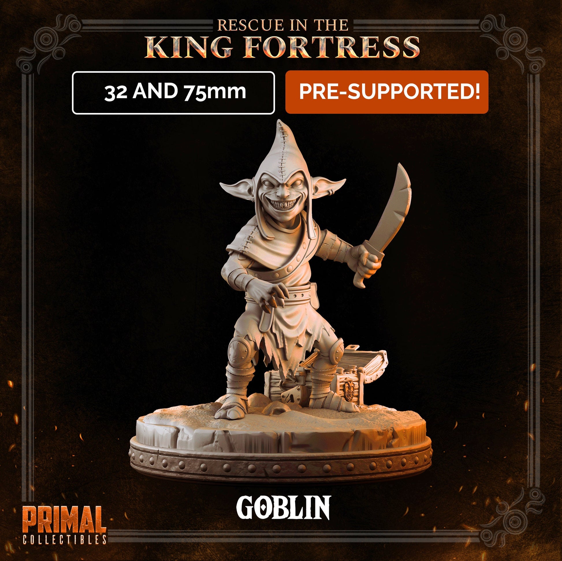 Goblins | Tabletop Scale | TTRPG D&D Miniature | Primal Collectibles