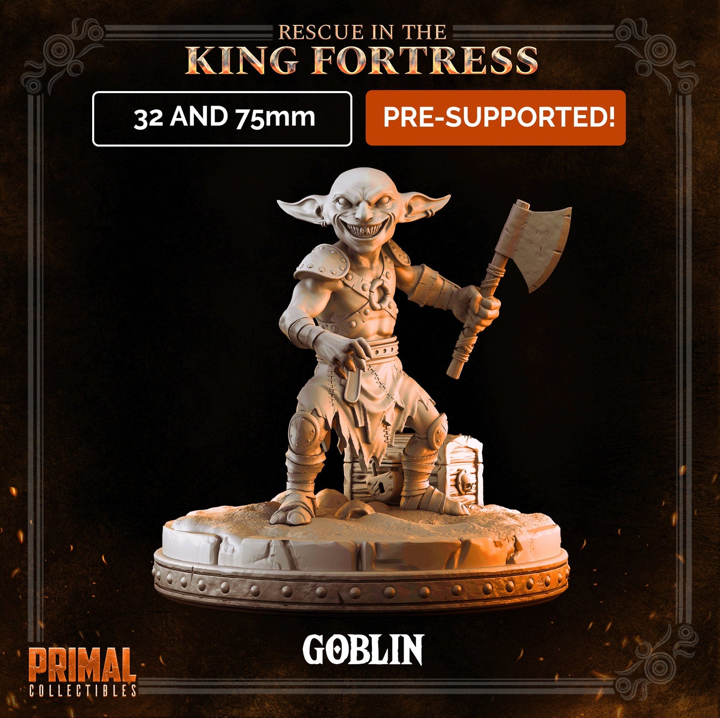 Goblins | Tabletop Scale | TTRPG D&D Miniature | Primal Collectibles