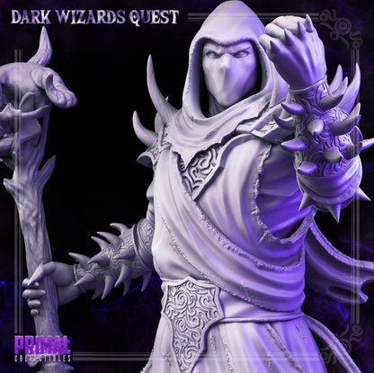 Noxus Boss | Dark Wizards Quest | TTRPG D&D Miniature | Primal Collectibles