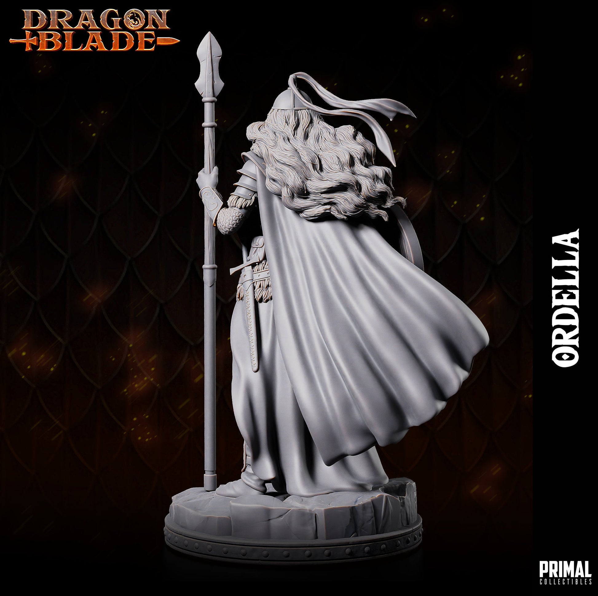 Ordella Elf | Tabletop Scale | TTRPG D&D Miniature | Primal Collectibles