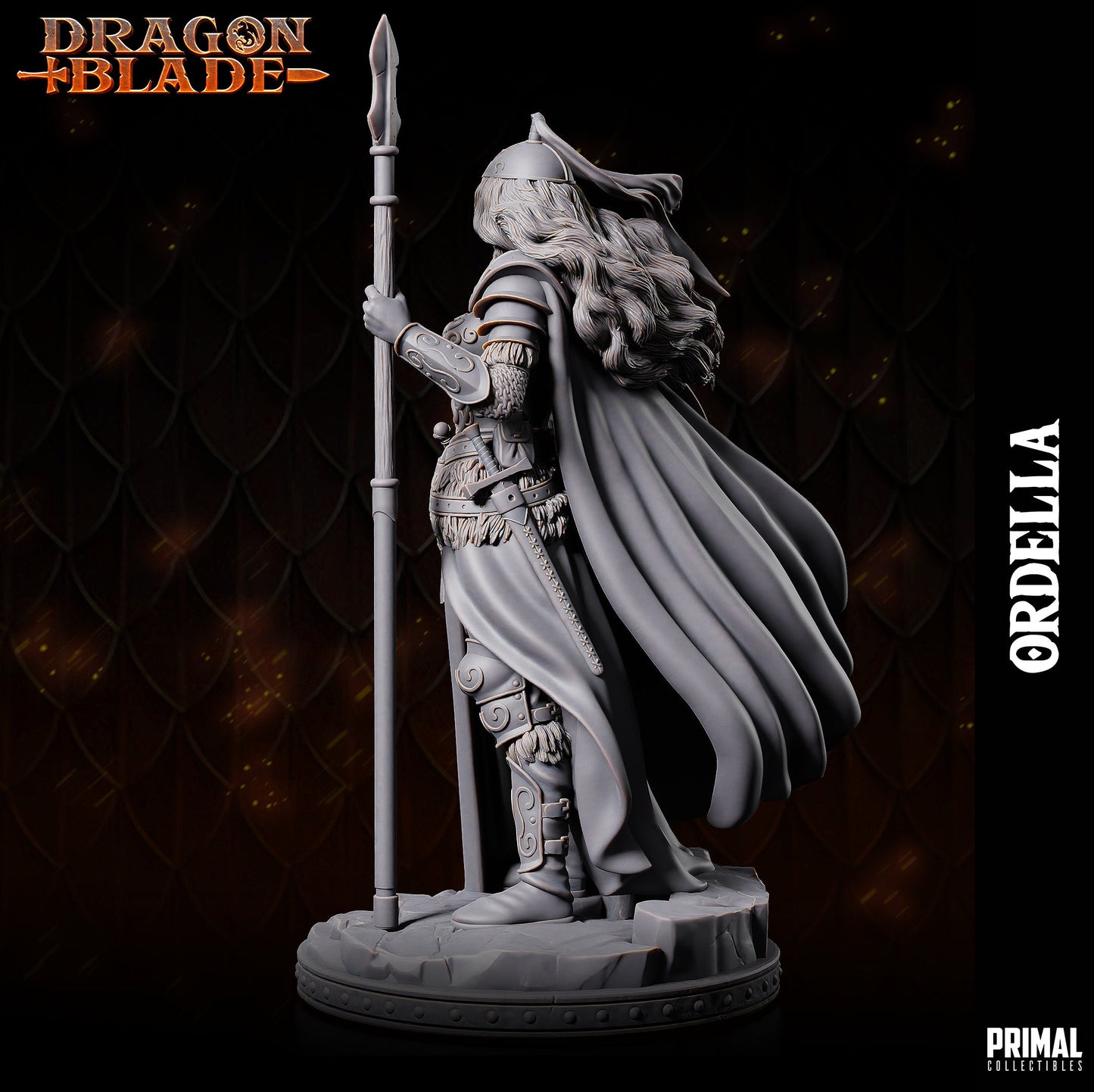 Ordella Elf | Tabletop Scale | TTRPG D&D Miniature | Primal Collectibles