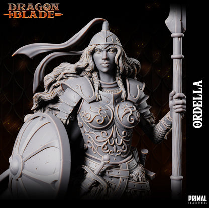 Ordella Elf | Dragonblade | TTRPG D&D Miniature | Primal Collectibles