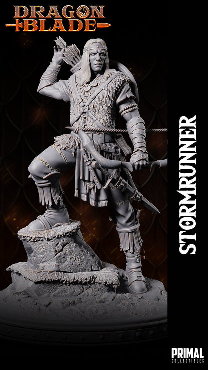 Stormrunner Ranger | Dragonblade | TTRPG D&D Miniature | Primal Collectibles