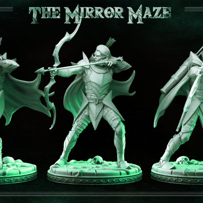 Haggar Elf | The Mirror Maze | TTRPG D&D Miniature | Primal Collectibles