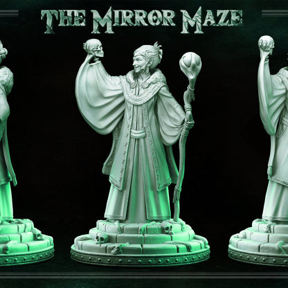 Lilith Archmage | The Mirror Maze | TTRPG D&D Miniature | Primal Collectibles