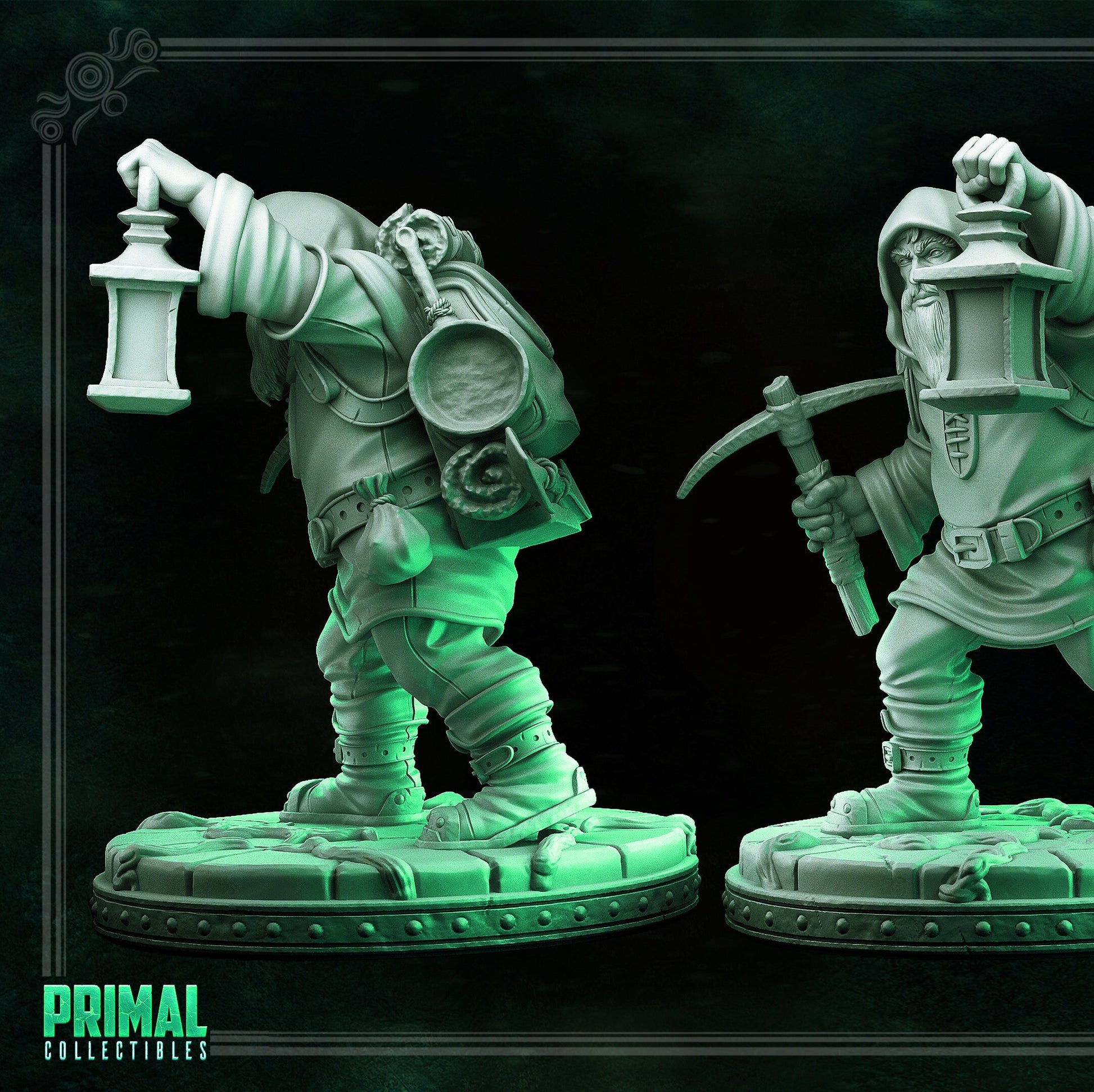 Prospector | Tabletop Scale | TTRPG D&D Miniature | Primal Collectibles