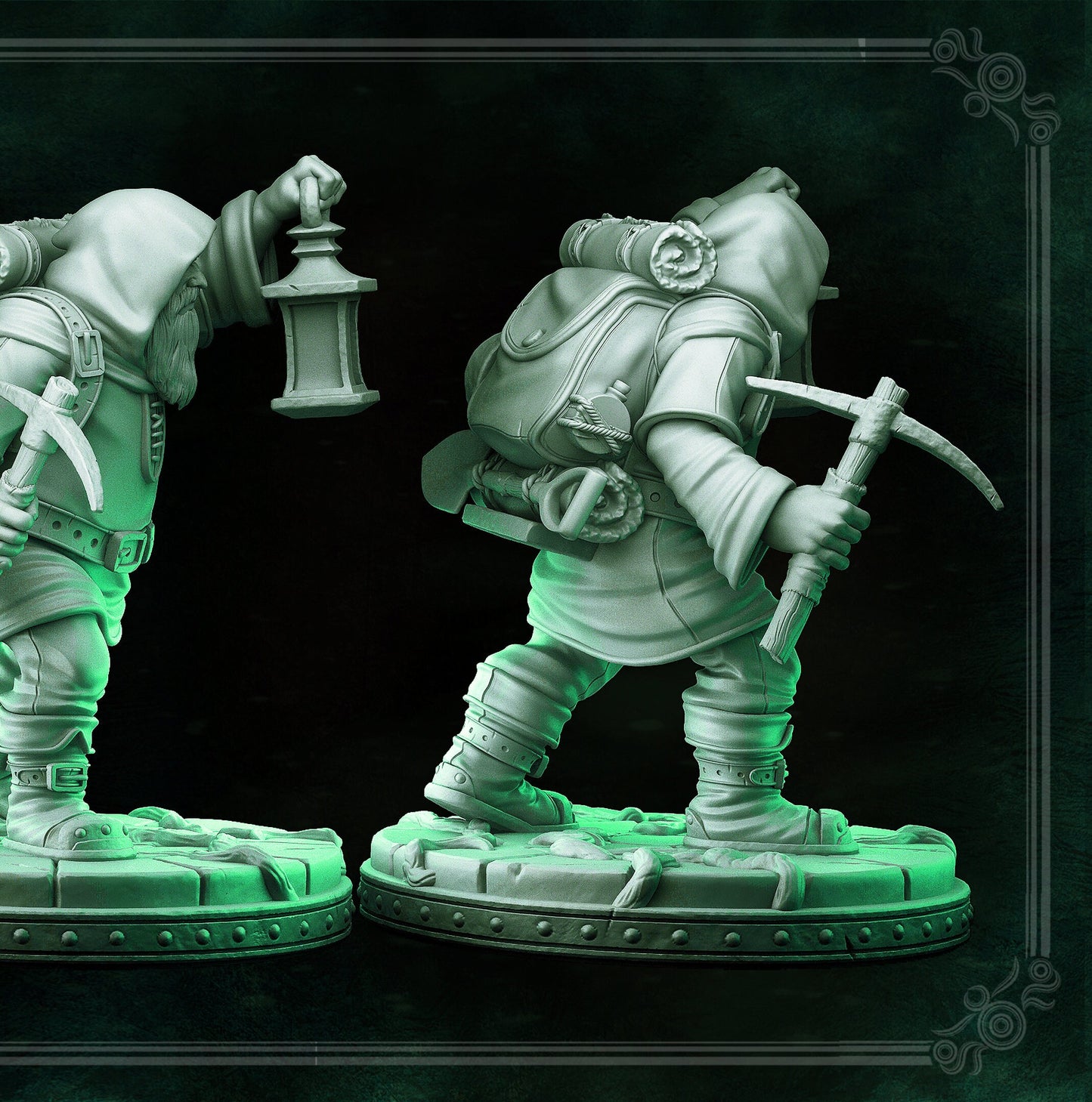 Prospector | Tabletop Scale | TTRPG D&D Miniature | Primal Collectibles