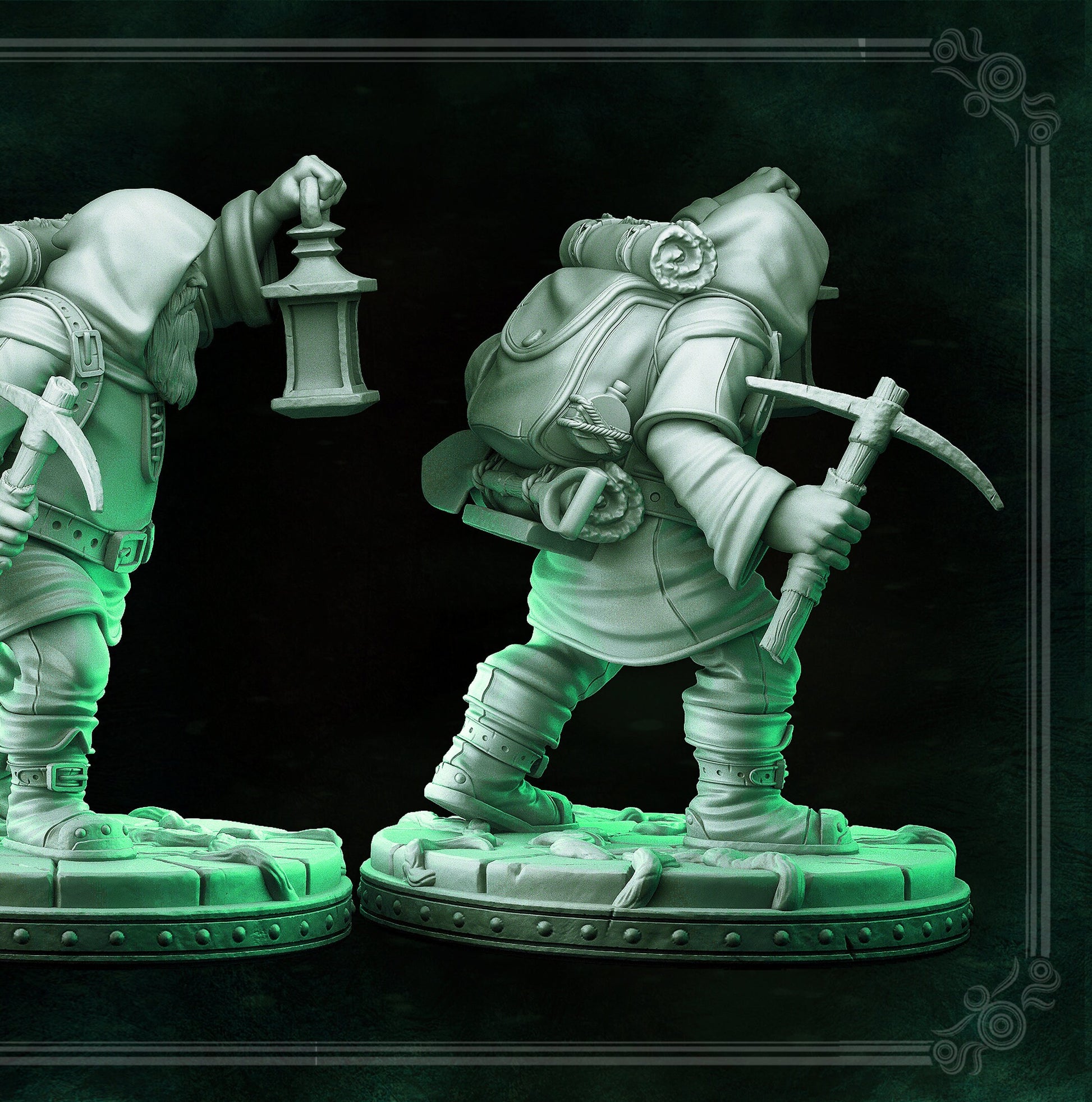 Prospector | Tabletop Scale | TTRPG D&D Miniature | Primal Collectibles