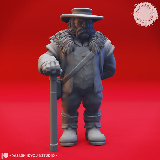 Dwarf, Rockseeker Brothers | TABLETOP SCALE | D&D TTRPG Monster Miniature | Yasashii Kyojin Studio