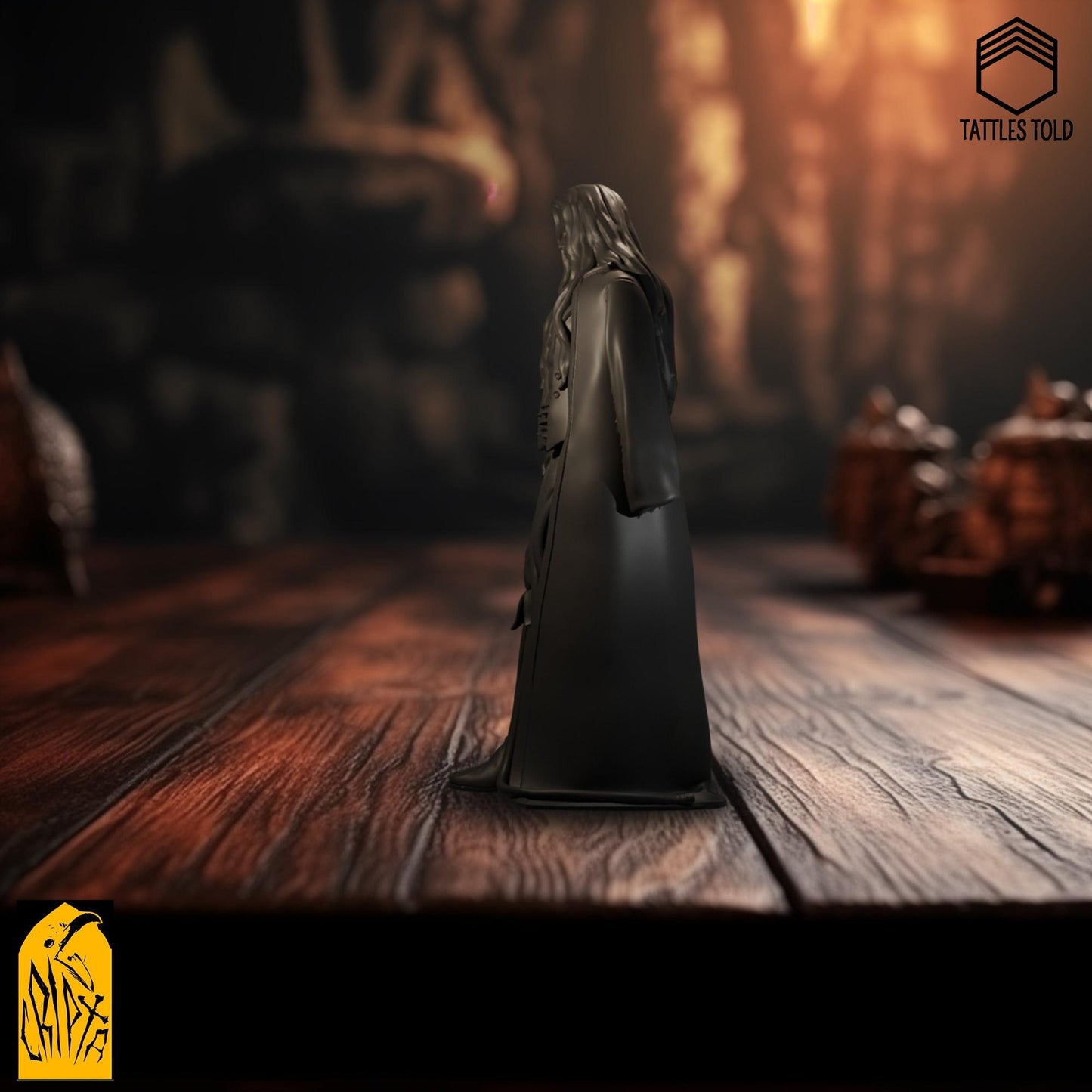 Viego, Half Vampire Dhampir | Tabletop, Display Scale, Bust | TTRPG D&D Miniature | Cripta Studios