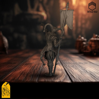 Mr. Kite, Court Jester Clown | Tabletop or Display Scale | TTRPG D&D Miniature | Cripta Studios