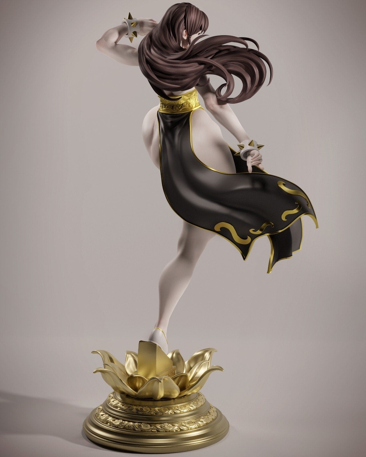 1:12 Martial Arts Fighter of the Streets | Resin Garage Kit Figure Game Fan Art | CA 3D Studios