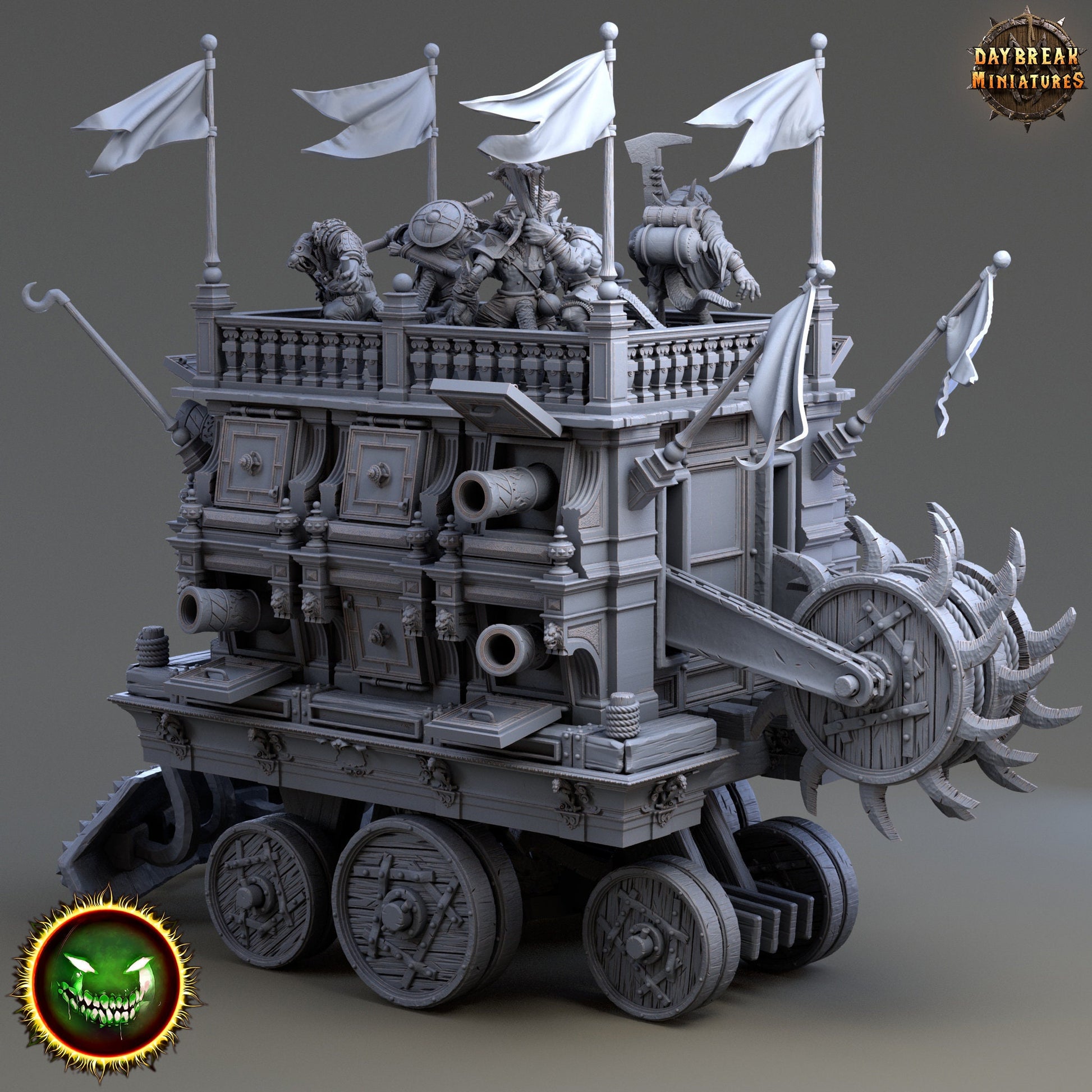 Rat Folk - The Starkharts of Bony Fields | Tabletop Scale | D&D Mini | Daybreak Miniatures