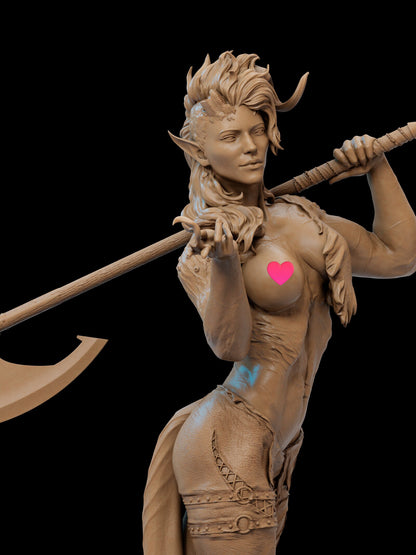 1:12 Spicy Barbarian | Resin Garage Kit Sculpture Anime Video Game Fan Art Statue | CA 3D Studios