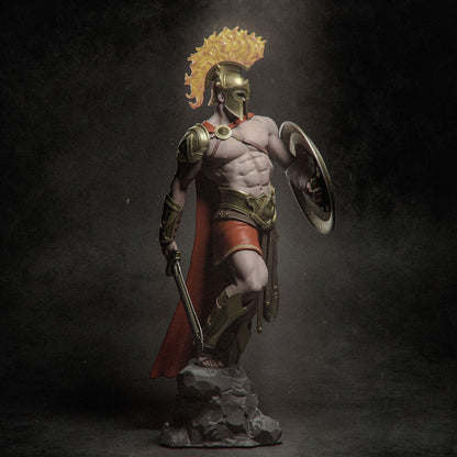 Greek God of War, Ares | Resin Garage Kit Sculpture Anime Video Game Fan Art Statue | CA 3D Studios