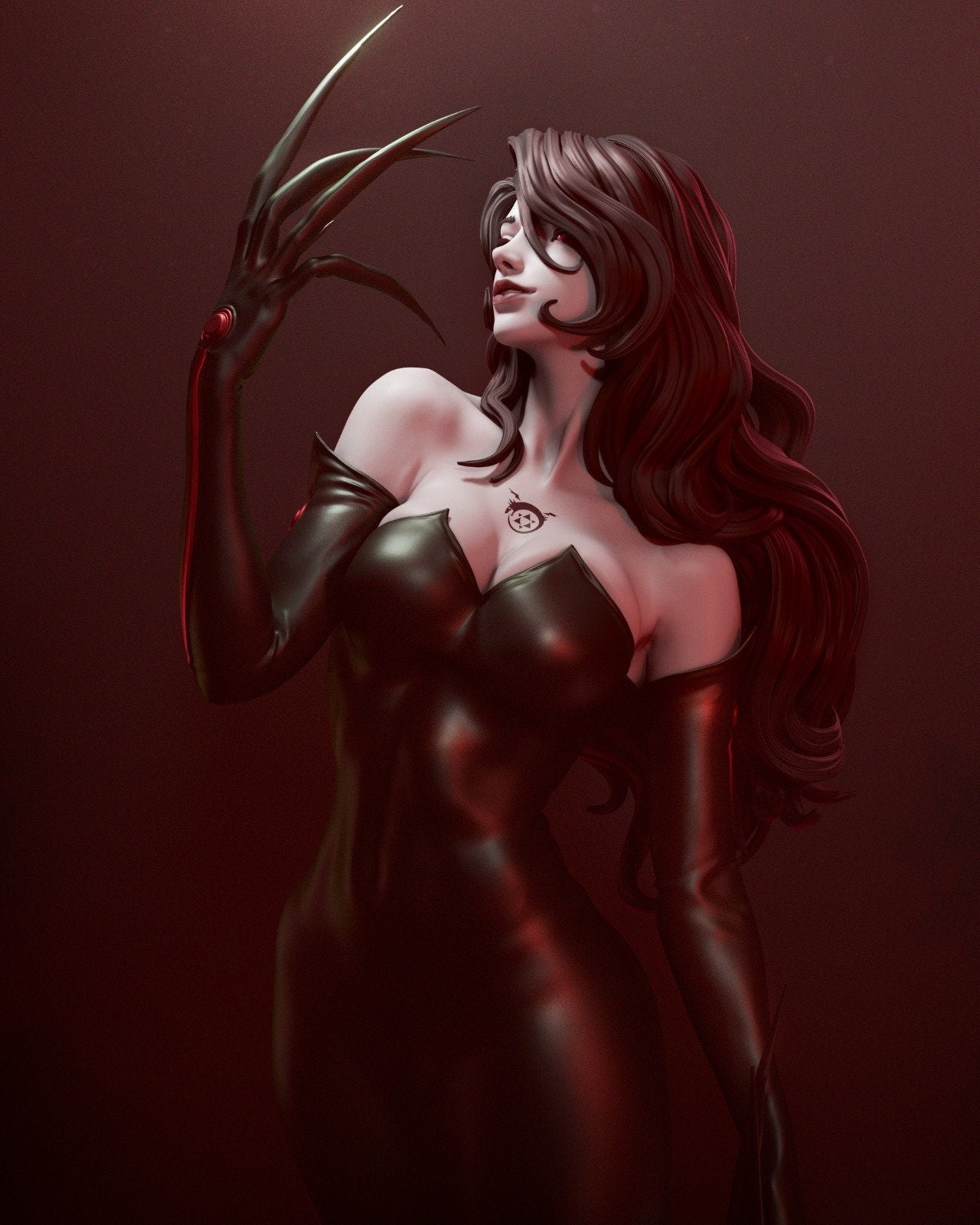 1:12 Deadly Sin | Resin Garage Kit Sculpture Anime Video Game Fan Art Statue | CA 3D Studios