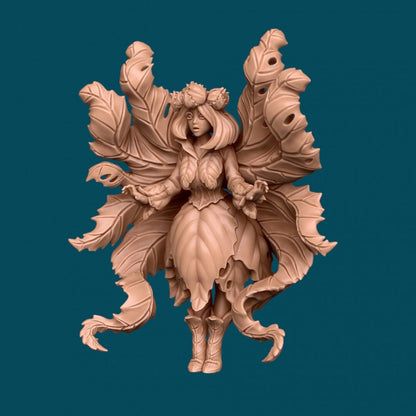 Maple Fey | D&D TTRPG Miniature | Awkward Penguin Minis