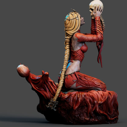 Daughter of Murder | Resin Garage Kit Sculpture Anime Video Game Fan Art Statue | CA 3D Studios