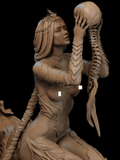 Daughter of Murder | Resin Garage Kit Sculpture Anime Video Game Fan Art Statue | CA 3D Studios