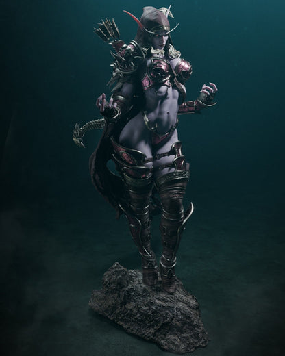 Banshee Queen | Resin Garage Kit Sculpture Anime Video Game Fan Art Statue | CA 3D Studios