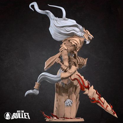 Bullet Dark Souls Black Blade | TABLETOP SCALE | D&D TTRPG Miniature | Bite the Bullet