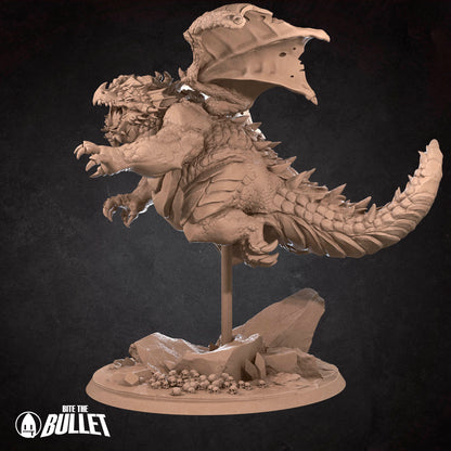 Chonky Dragon | TABLETOP SCALE | D&D TTRPG Miniature | Bite the Bullet