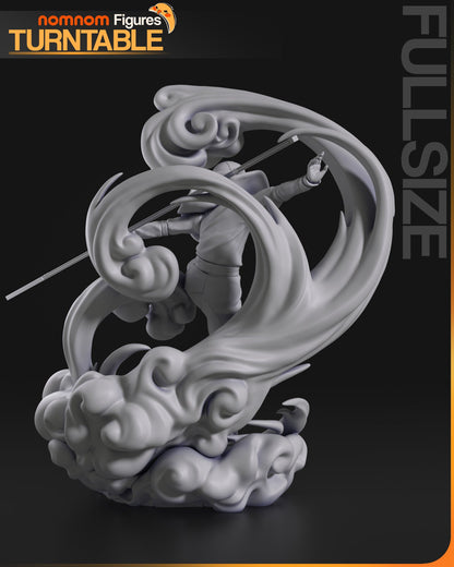 Air Bending Avatar | Resin Garage Kit Figure Show Fan Art | Nomnom Figures