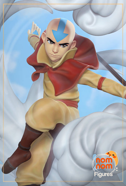 Air Bending Avatar | Resin Garage Kit Figure Show Fan Art | Nomnom Figures