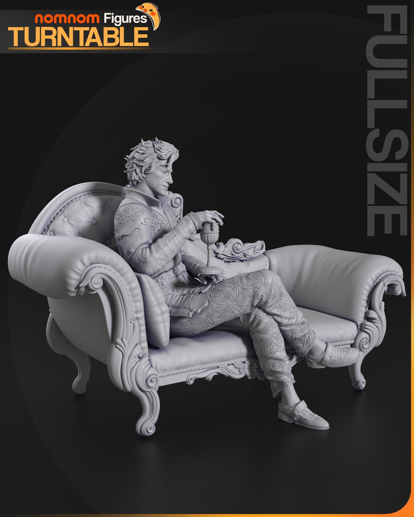 Charming Vampire Spawn | Resin Garage Kit Figure Game Fan Art | Nomnom Figures